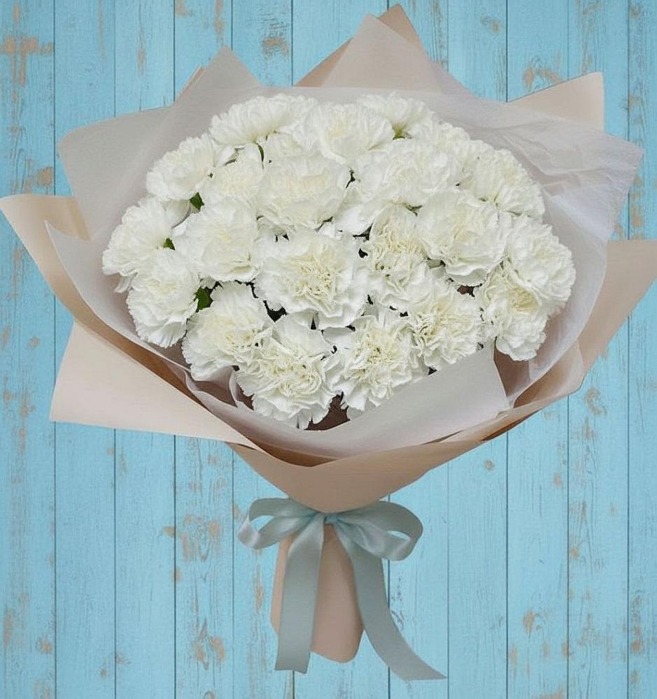 Букет цветов из: Гвоздики в Усть-Ишиме