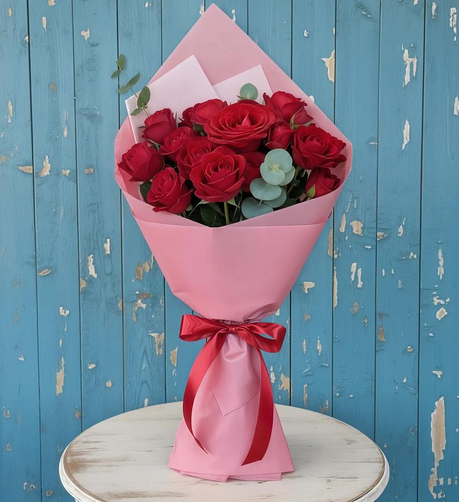 Букет цветов из: Розы в Усть-Ишиме