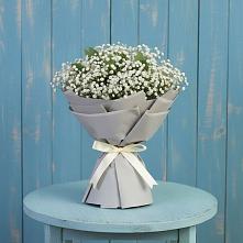 Букет цветов из:  Гипсофила в Усть-Ишиме
