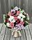 Букет цветов из: Альстромерии, Гвоздики, Розы и Хризантемы в Усть-Ишиме