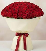 Букет 101 Красная роза Милано в Усть-Ишиме