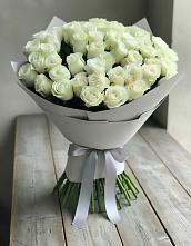 Букет 35 Белых роз в Усть-Ишиме