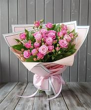 Букет Розовый кустик в Усть-Ишиме