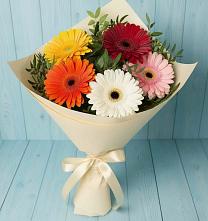 Букет цветов из:  Герберы в Усть-Ишиме