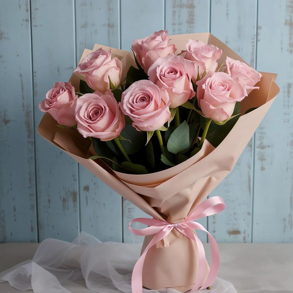 Букет цветов из: Розы в Усть-Ишиме