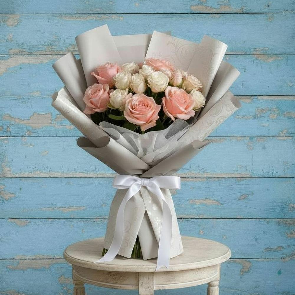 Букет цветов из: Розы в Усть-Ишиме