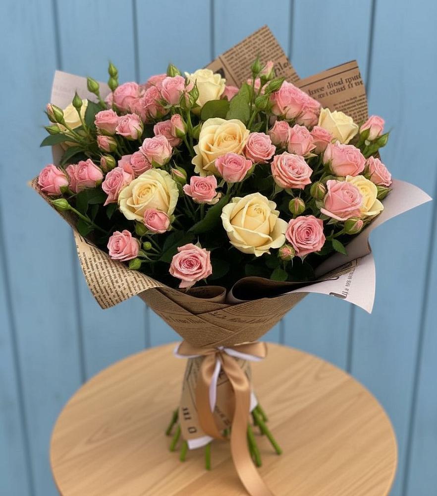 Букет цветов из: Розы в Усть-Ишиме
