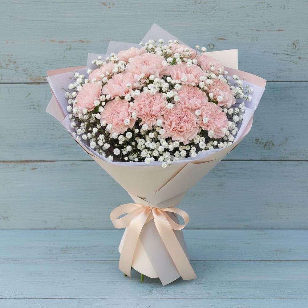 Букет цветов из: Гвоздики в Усть-Ишиме