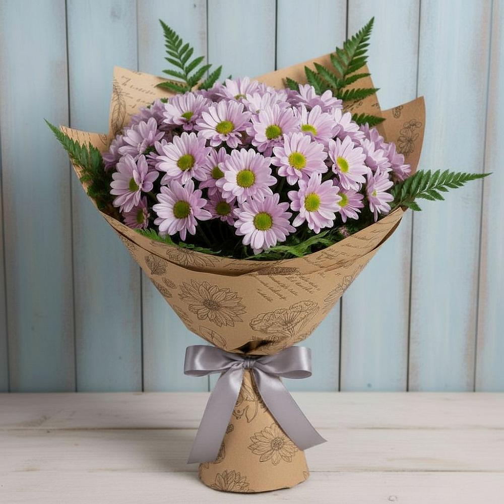 Букет цветов из: Хризантемы в Усть-Ишиме