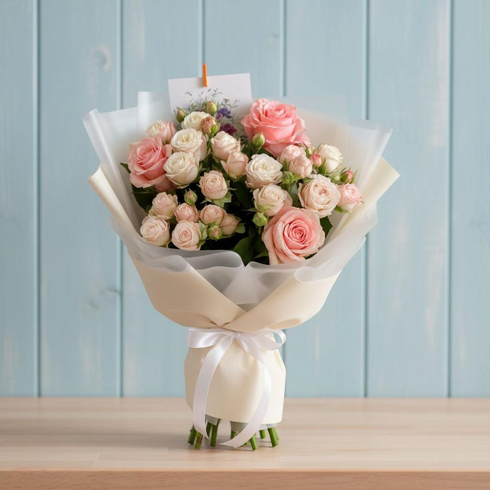 Букет цветов из: Розы в Усть-Ишиме