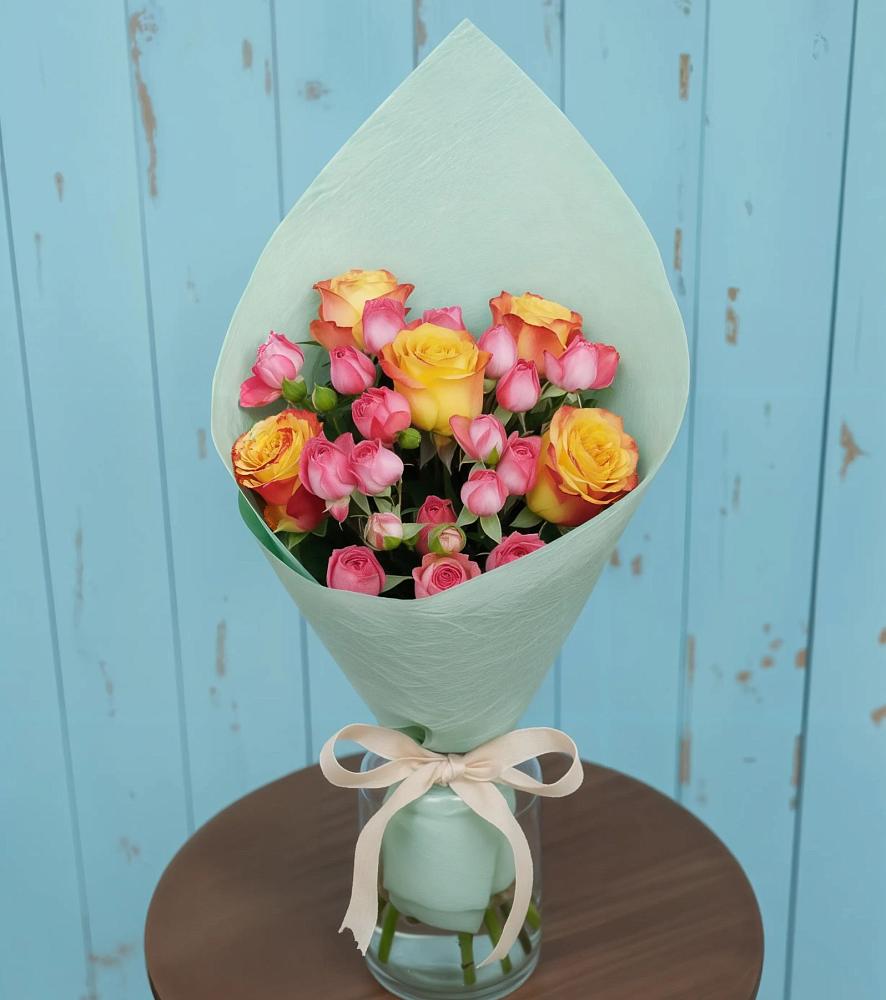 Букет цветов из: Розы в Усть-Ишиме