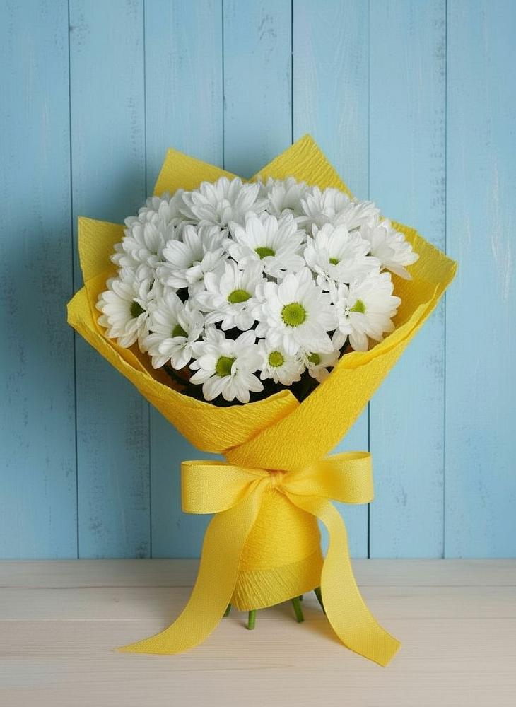 Букет цветов из: Хризантемы в Усть-Ишиме