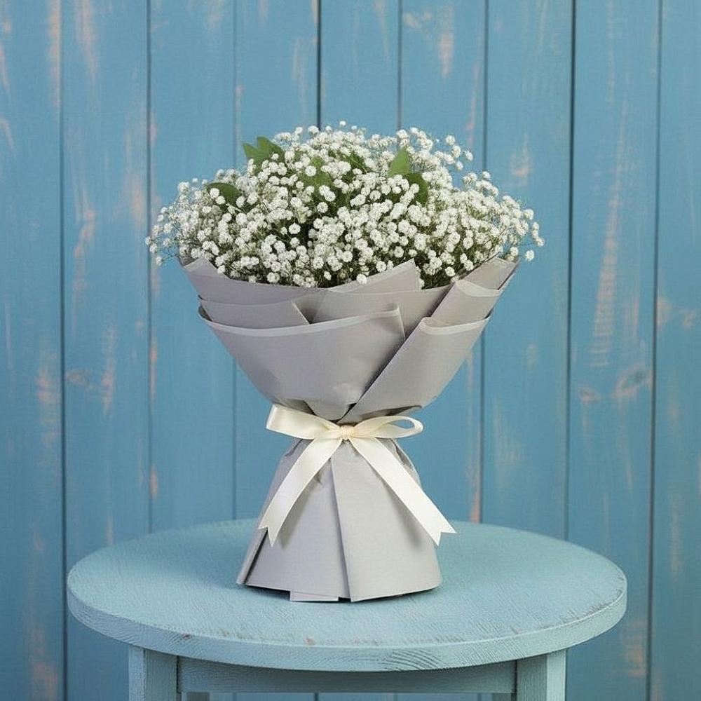 Букет цветов из: Гипсофила в Усть-Ишиме