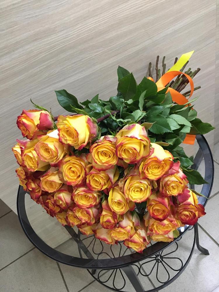 Букет Желтые розы в Усть-Ишиме