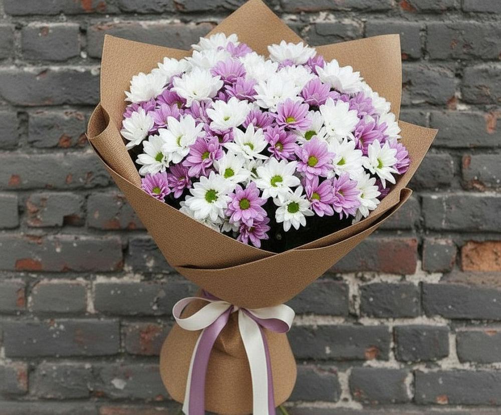 Букет цветов из: Хризантемы в Усть-Ишиме