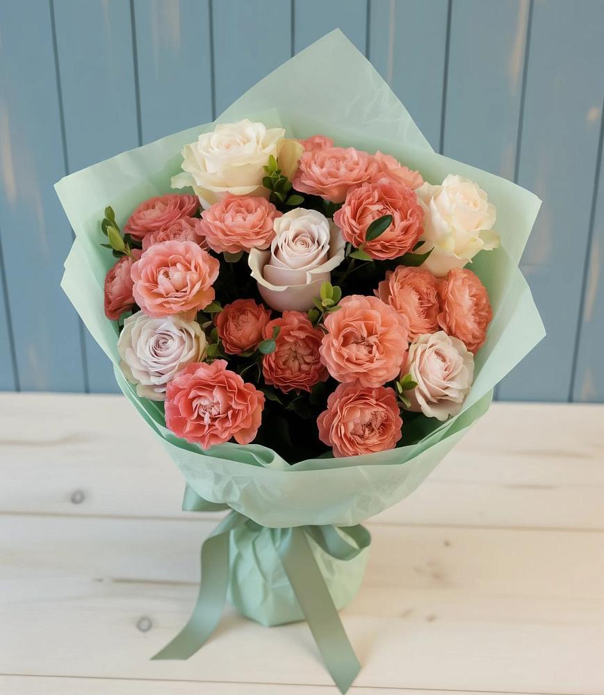 Букет цветов из: Розы в Усть-Ишиме