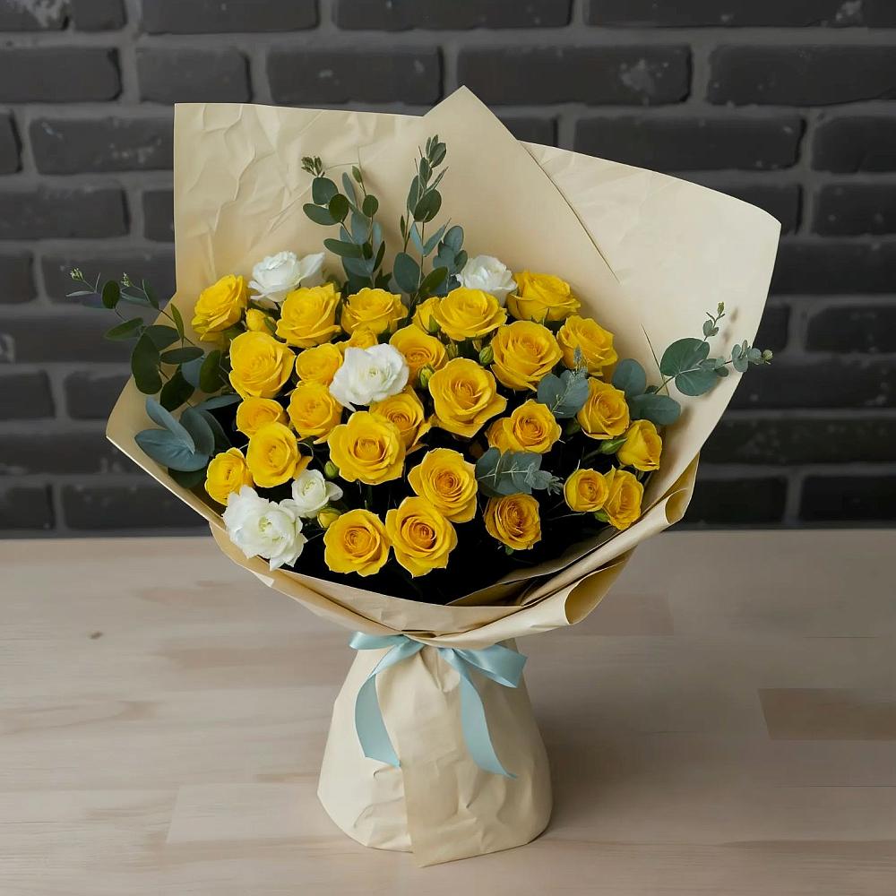 Букет цветов из: Розы в Усть-Ишиме