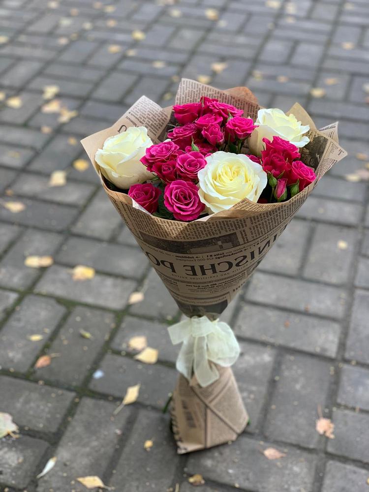 Букет цветов из: Розы в Усть-Ишиме