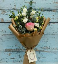 Букет цветов из:  Розы и Лизиантусы #REPLACE_PRED# Усть-Ишиме